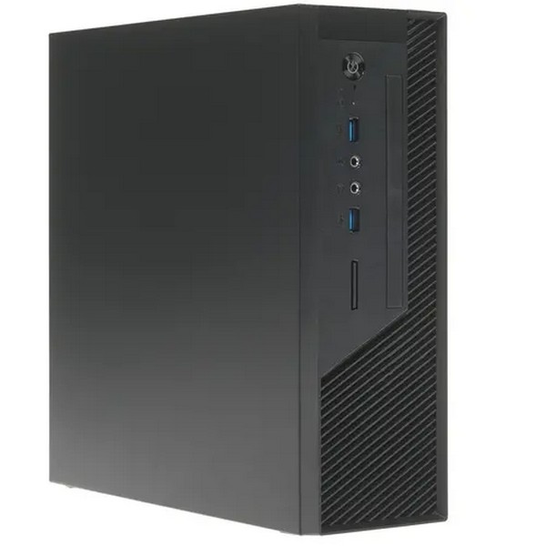 Корпус Foxline FL-RS02BLK Slim-Tower черный -FX250T